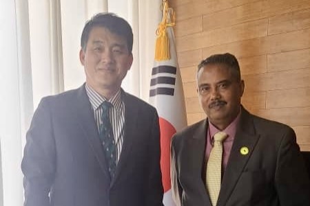 정강 대사, 동아프리카 정부간개발기구(IGAD) 평화안보국장 면담(3.20)