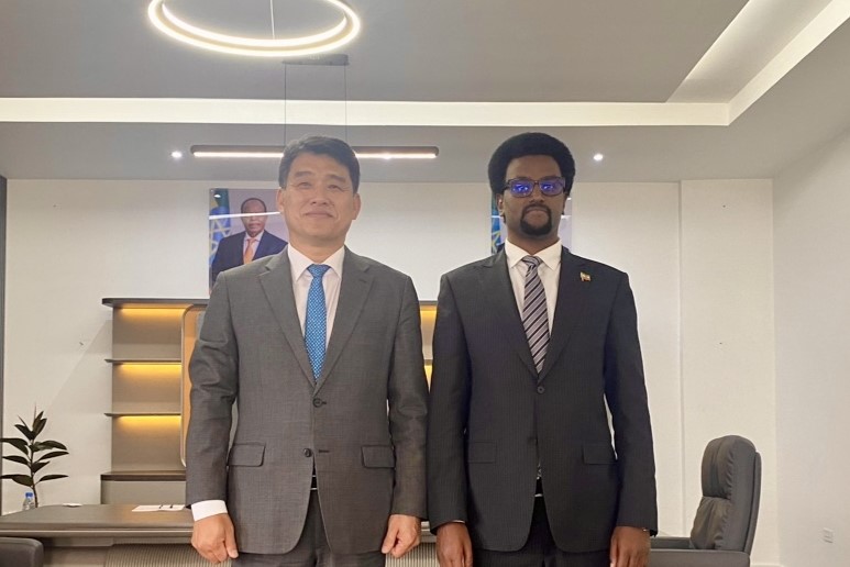 Amb. Jung met with Commissioner of the Ethiopian Investment Commission (11 Apr.)